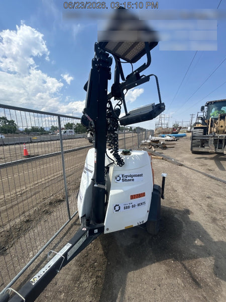 2023 Generac MLT2 Diesel, Flex Switch 120V Input, Powerzone Controller, 
(4) 320W LED Lights, 4kW Generator, 39.9 Gal Fuel Tank, 2" Ball, T3