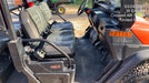 Kubota RTV-X1140W-H 4WD, LED Strobe, Windshield Acrylic Clear, Plastic Canopy, Wire Harness Kit, Backup Alarm