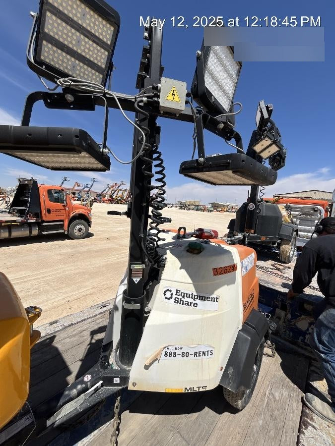 2023 Generac MLT2 Diesel, Flex Switch 120V Input, Powerzone Controller, (4) 320W LED Lights, 4kW Generator, 39.9 Gal Fuel Tank, 2" Ball, T3
