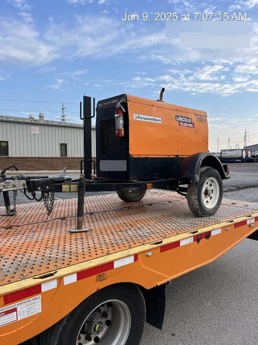 2021 Lincoln Electric Vantage 322 Vantage 322 Ready Pak 3 w/ Decals, ORANGE (includes trailer, cable rack, fender light kit) NO Telematics