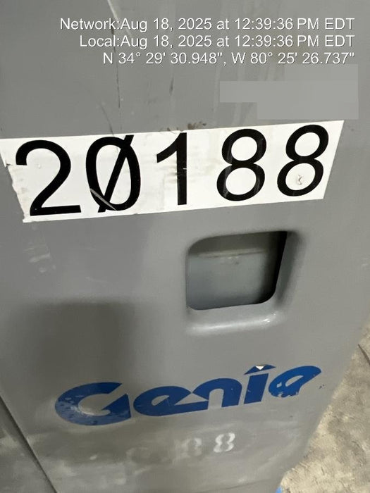 2018 GENIE GR-20