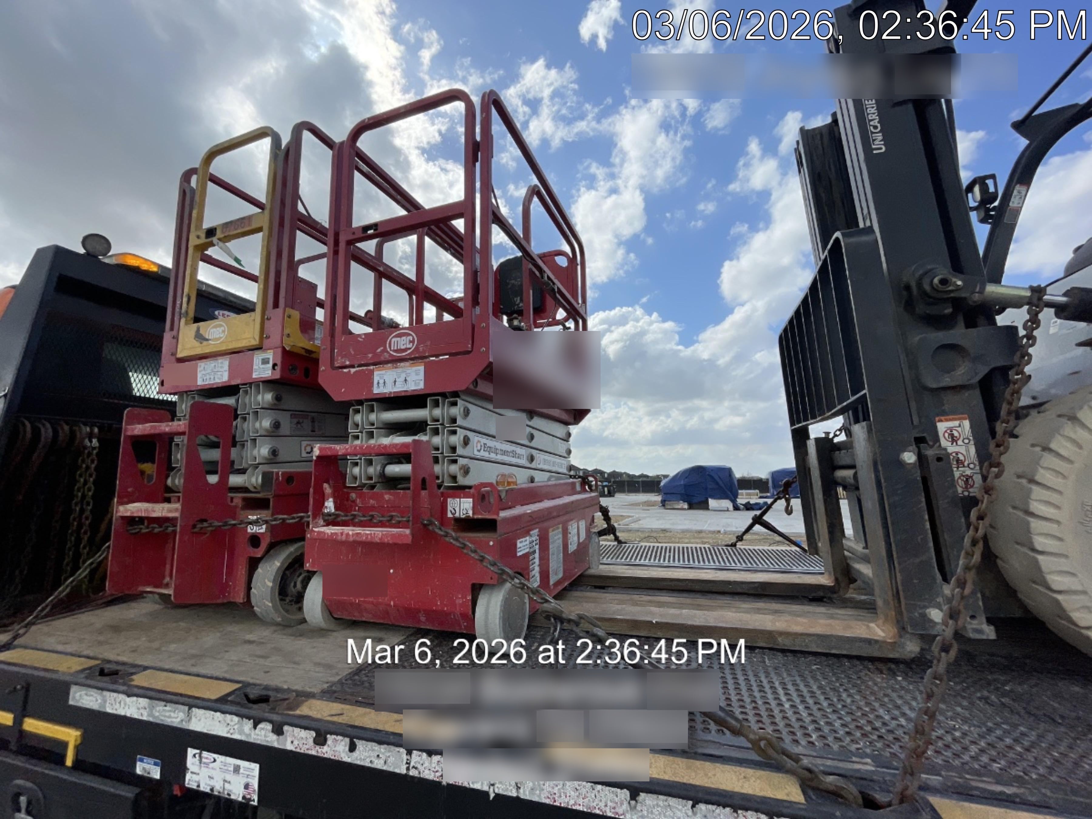 2019 MEC 1330SE Motion Alarm, Beacon, Includes MachineLink keypad and telematics device