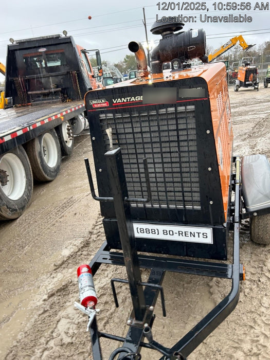 2022 Lincoln Electric Vantage 549X Crosslink Technology, Trailer Mounted, ES Decals, T3