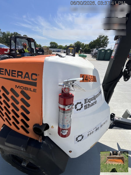 2024 Generac MLT6SKDS-STD4 ELEC WINCH Diesel, Electric Winch Mast, Powerzone Controller, (4) 320W LED Lights, 4kW Generator, 39.9 Gal Fuel Tank, 2" pintle, T3