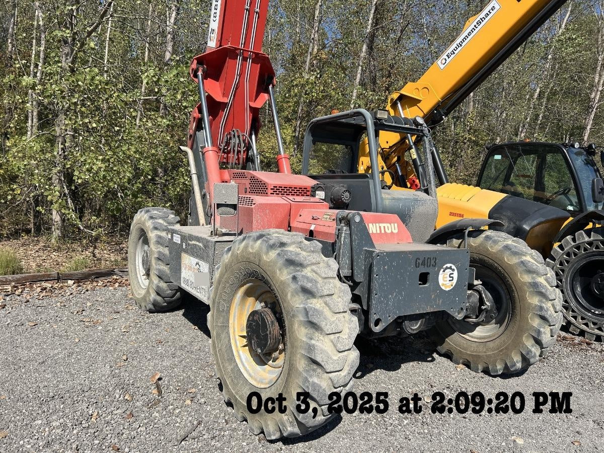 2017 Manitou 12042 Manitou MTA 12042, Solid Tires, 66" Carriage, Open ROPS, Flashing Beacon and Work Light Package