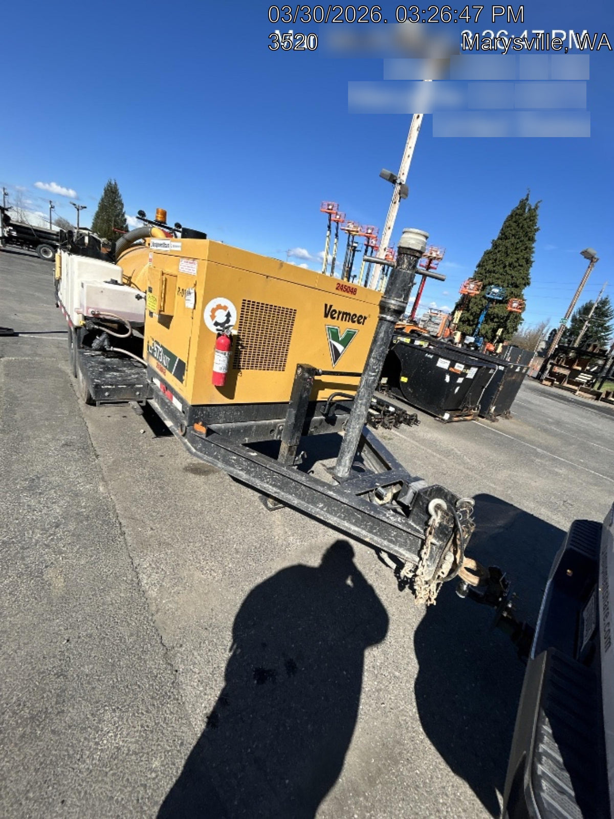 2022 Vac-Tron LP573XDT T4 Koehler Diesel Engine, 500 Gallon Debris Tank, x2 100 Gallon Water Tanks