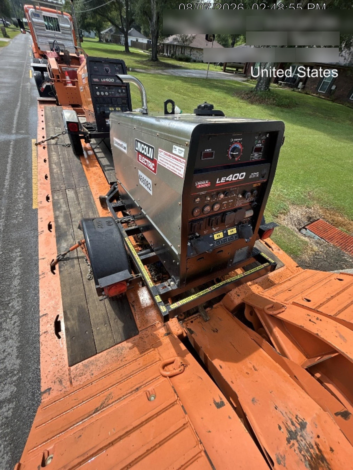 2024 Lincoln Electric LE400 Kubota V1505, Trlr, Cable Rack, Light Kit, ES Decals, T3