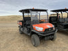2022 Kubota RTV-X1140W-H Plastic Canopy, Windshield Acrylic Clear, LED Strobe Light, Wire Harness Kit, Back up Alarm