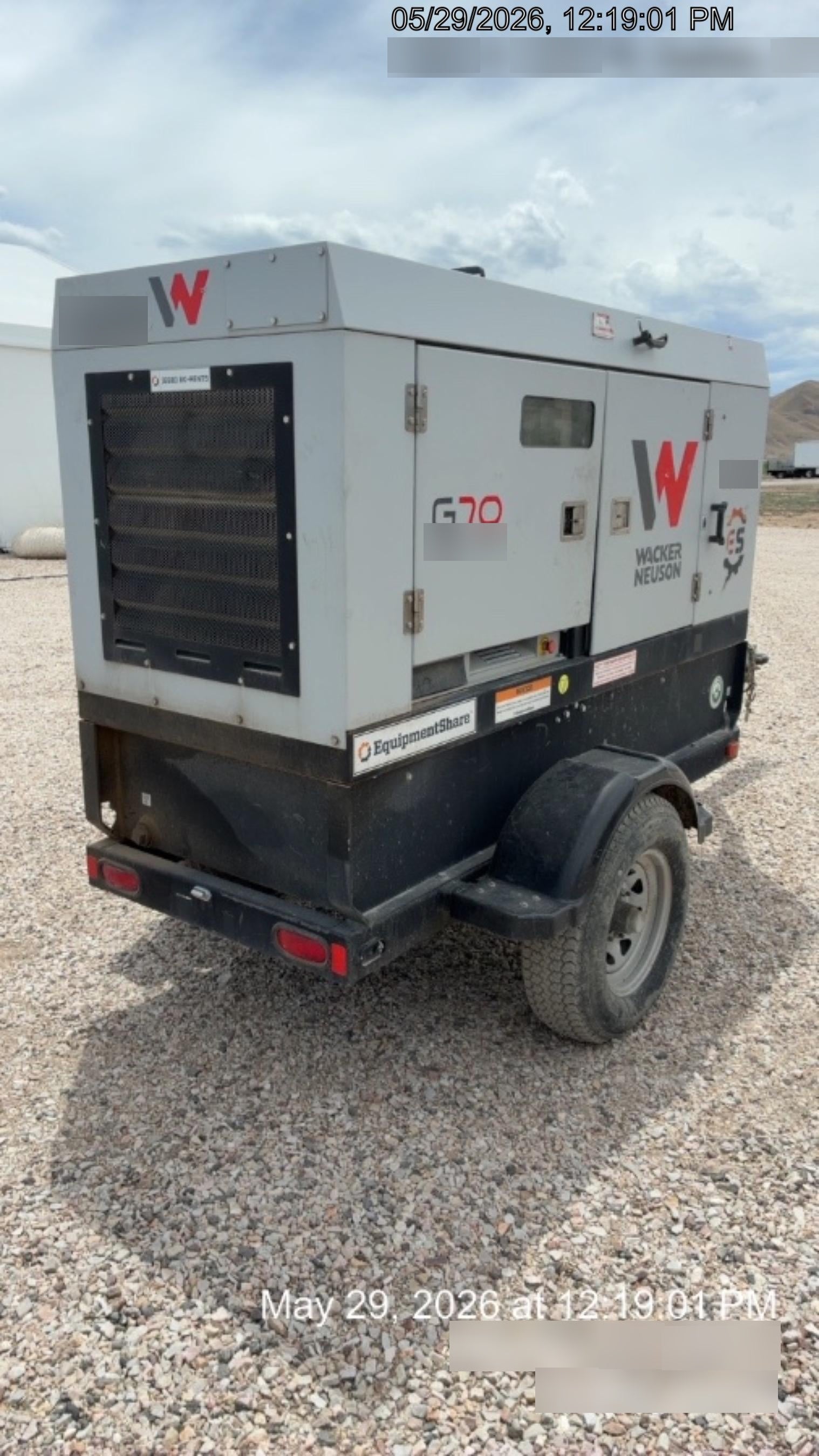2019 WACKER NEUSON G70