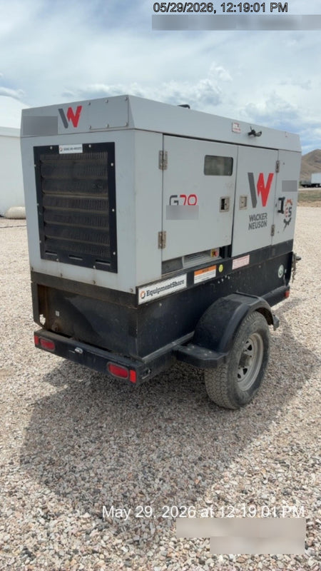 2019 WACKER NEUSON G70