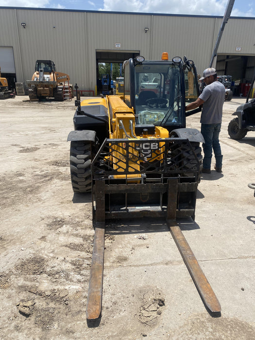 2020 JCB 505-20TC Cab/Heat/Air, Solid Tires, Work Lights, Beacon, Aux Hydraulics, Back up Alarm, ES Decals