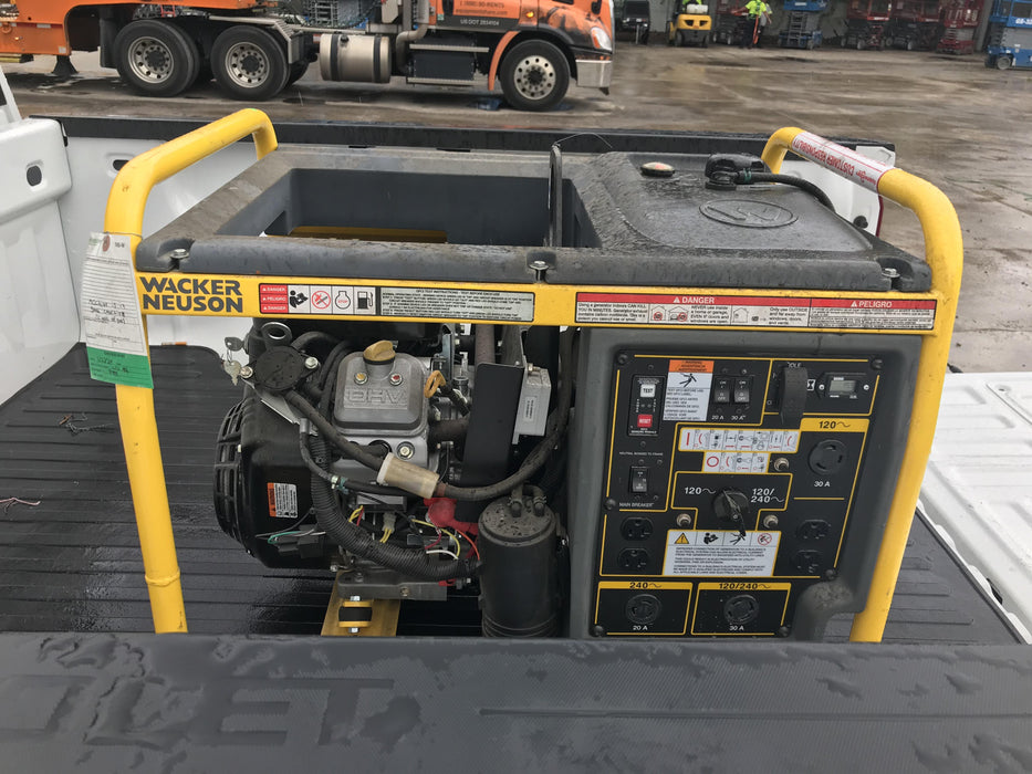 2018 Wacker Neuson GPS9700V Wacker Neuson GPS9700V Portable Generator