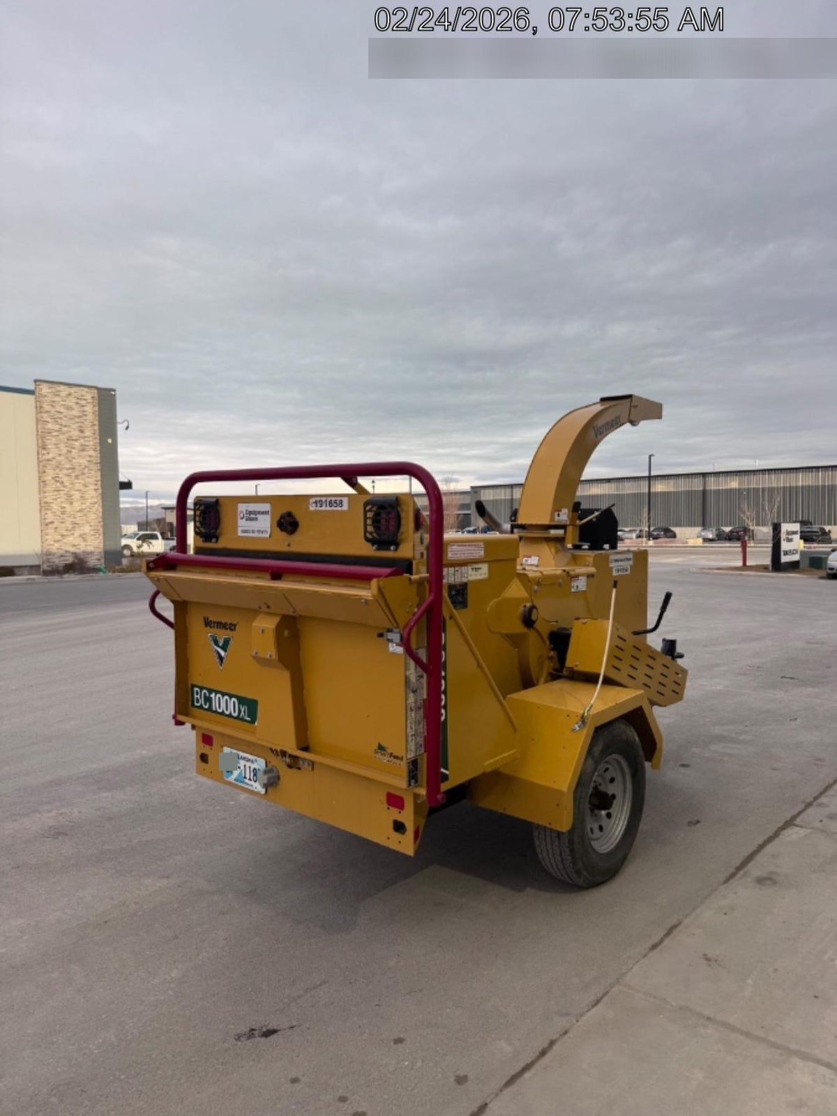 2021 VERMEER BC1000XL Diesel