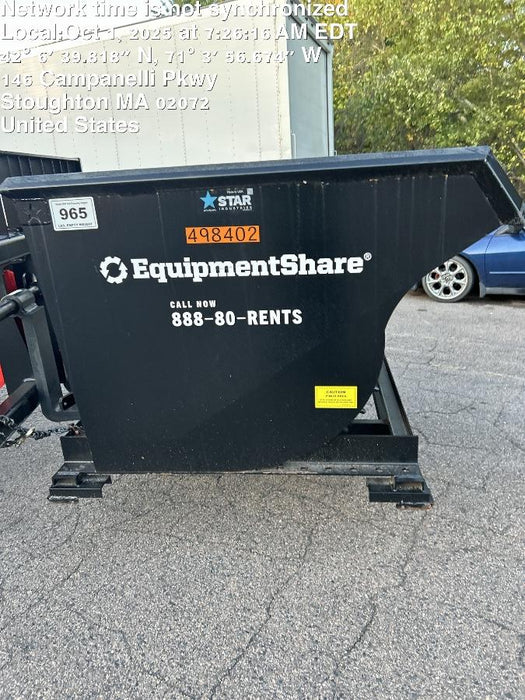 2025 STAR INDUSTRIES M-1820 - Self-Dump Hopper