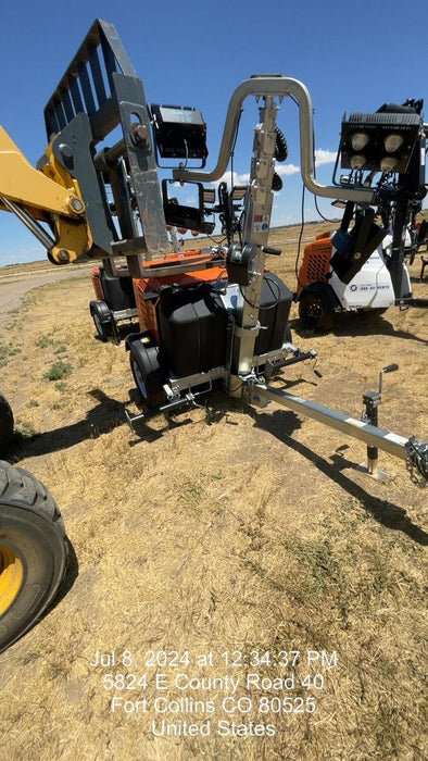 2024 Wanco WLTT-4MM4K Diesel, Deep Sea Controller, Shore Power Plug, Auto Start, (4) 350W LED Floodlights, 4kW Generator, 60 Gal Fuel Tank, 2" Ball, T3