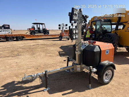 2024 Wanco WLTT-4MM4K Diesel, Deep Sea Controller, Shore Power Plug, Auto Start, (4) 350W LED Floodlights, 4kW Generator, 60 Gal Fuel Tank, 2" Ball, T3