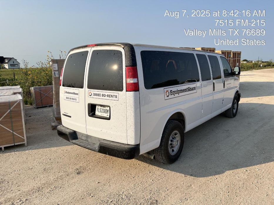 2023 CHEVROLET Express Van - Rental