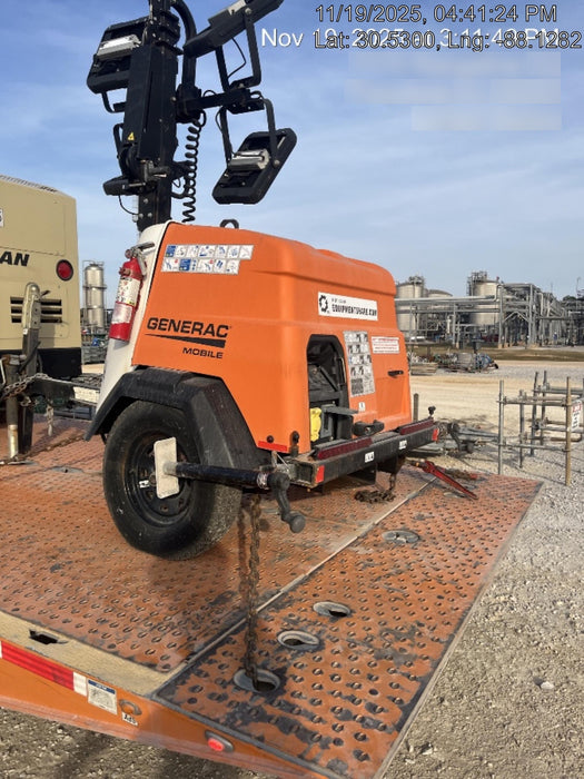 2023 Generac MLT2 Diesel, Flex Switch 120V Input, Powerzone Controller, 
(4) 320W LED Lights, 4kW Generator, 39.9 Gal Fuel Tank, 2" Ball, T3