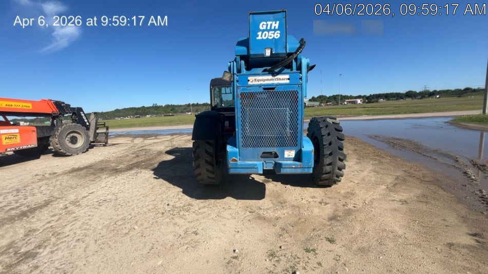 2019 Genie GTH-1056 Genie GTH-1056 w/CAB, Solid Tires, Work Lights, 60" carriage/forks, cab mesh, beacon