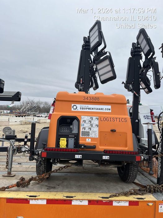 2023 Generac MLT2 Diesel, Flex Switch 120V Input, Powerzone Controller, (4) 320W LED Lights, 4kW Generator, 39.9 Gal Fuel Tank, 2" Ball, T3