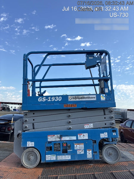 2020 Genie GS-1930 Standard Machine, 800W Inverter