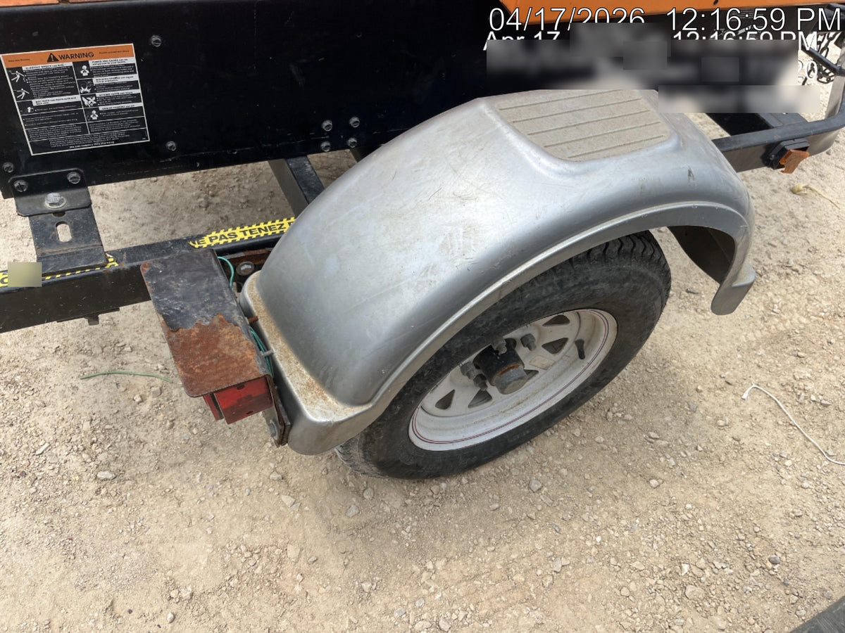 2022 Lincoln Electric LE400 Kubota V1505, Trlr, Cable Rack, Light Kit, ES Decals, T3