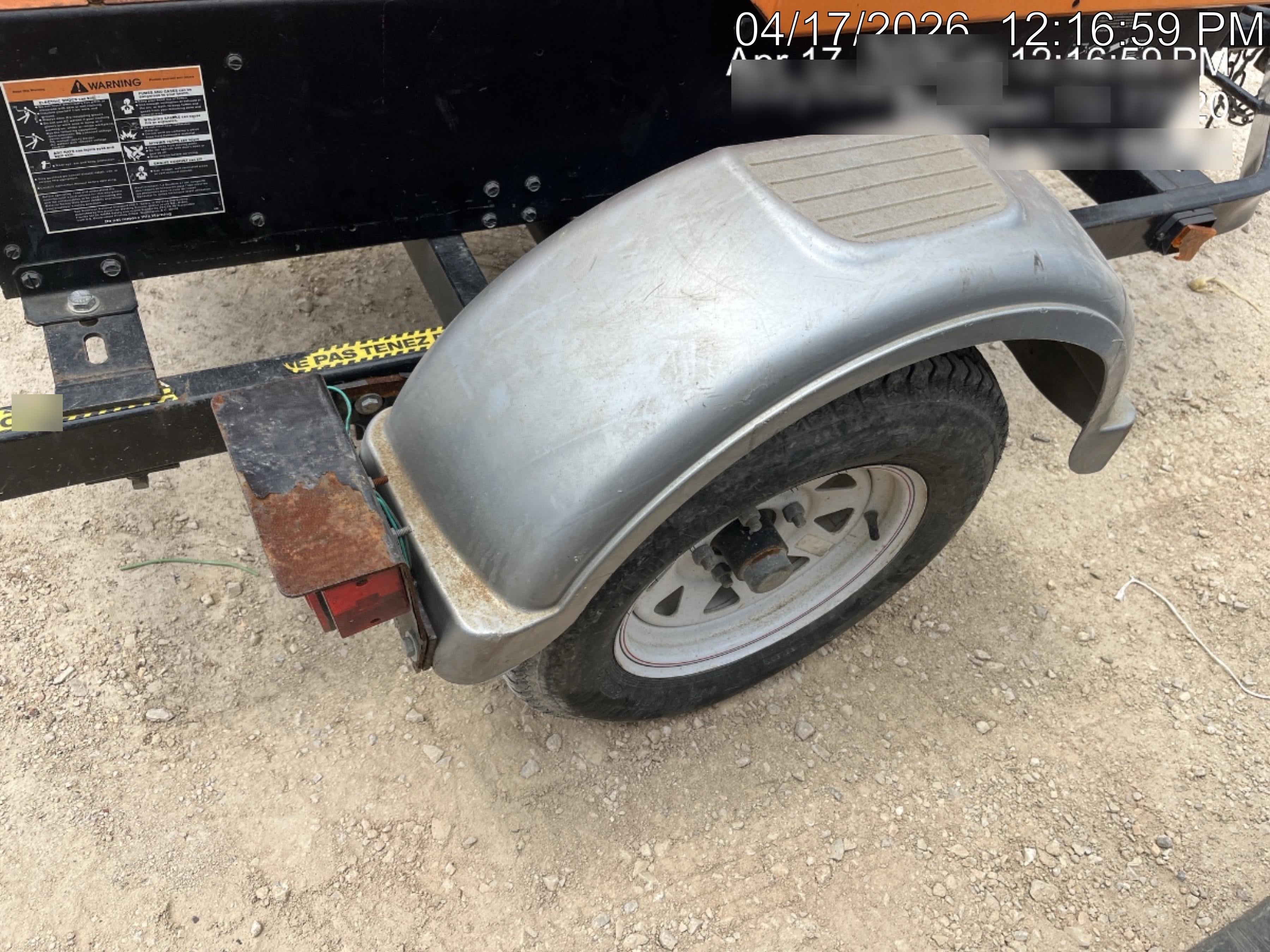 2022 Lincoln Electric LE400 Kubota V1505, Trlr, Cable Rack, Light Kit, ES Decals, T3