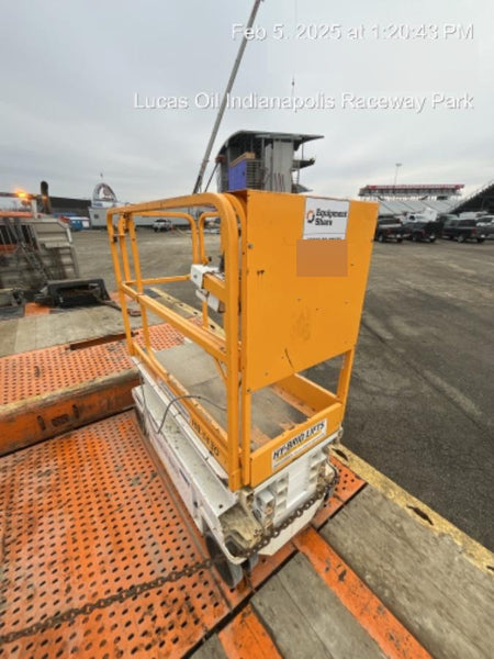 Custom Equipment HB-1430 <ul>
 <li>Hy-Brid Scissor Lift</li>
  <li>Platform capacity up to 670 lbs.</li>
  <li>Working height up to 20 ft</li>
  <li>Weighs under 1,700 lbs.</li>
  <li>Non-marking wheels </li>
</ul>