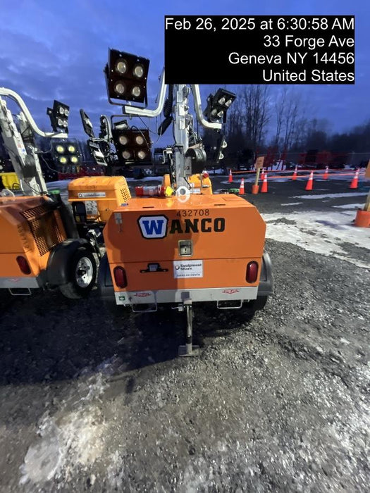 2024 Wanco WLTT-4MM4K Diesel, Deep Sea Controller, Shore Power Plug, Auto Start, (4) 350W LED Floodlights, 4kW Generator, 60 Gal Fuel Tank, 2" Ball, T3