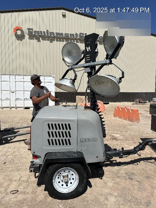 2018 Wacker Neuson LTV6K-MH Wacker Neuson LTV6K Mobile Light Tower w/Fuel Level Sensor Installed