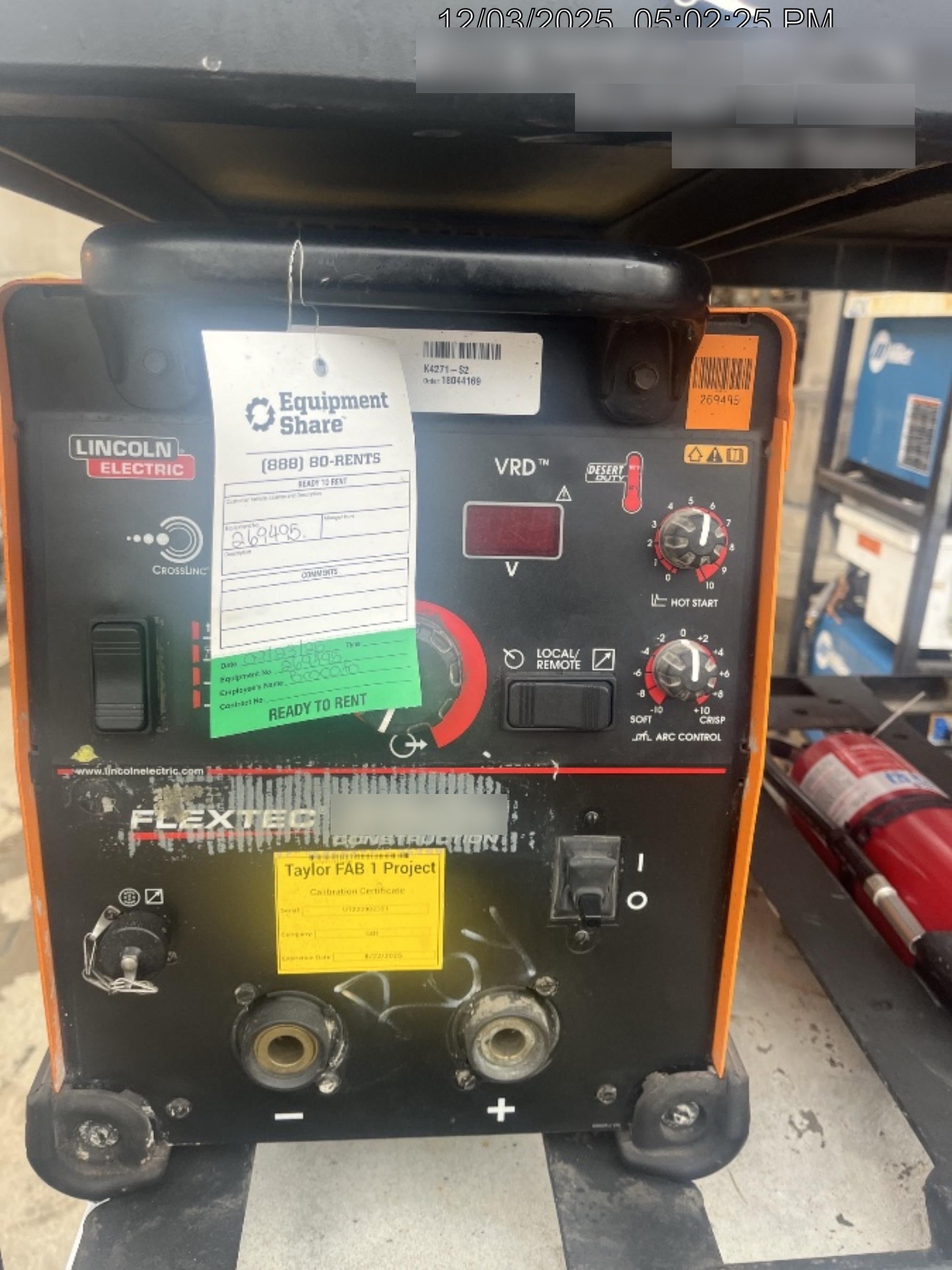 2022 LINCOLN ELECTRIC FLEXTEC 350X