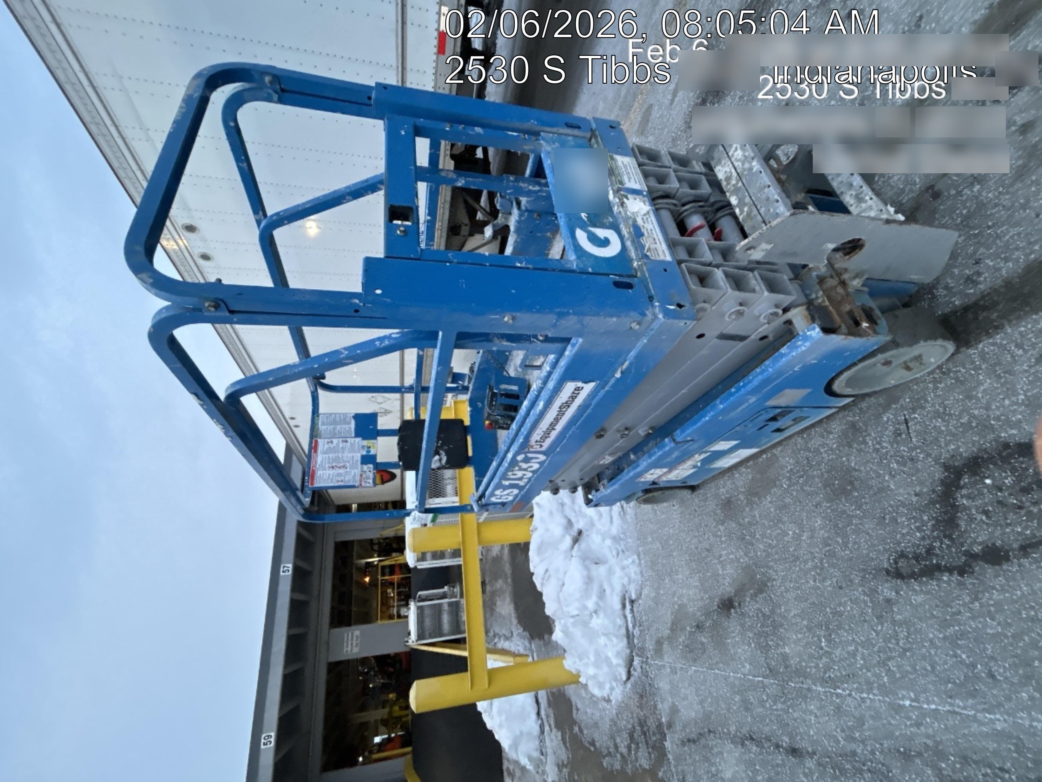 2020 Genie GS-1930 Solid Non Marking Tires, Beacon, Folding rails with half height swing gate