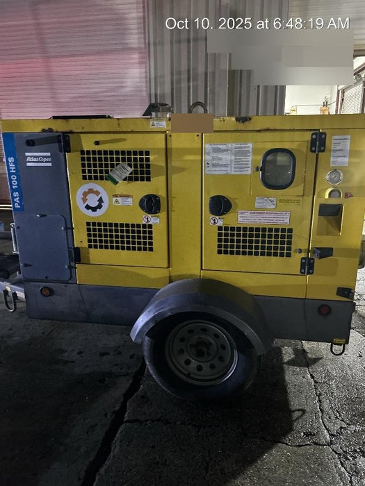 2020 ATLAS COPCO PAS 100 HF CS Enclosed