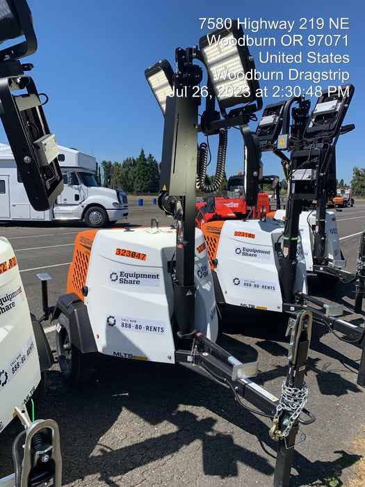 2023 Generac MLT2 Diesel, Flex Switch 120V Input, Powerzone Controller, (4) 320W LED Lights, 4kW Generator, 39.9 Gal Fuel Tank, 2" Ball, T3