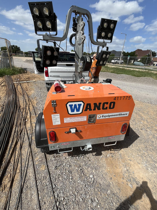 2024 Wanco WLTT-4MM4K Diesel, Deep Sea Controller, Shore Power Plug, Auto Start, (4) 350W LED Floodlights, 4kW Generator, 60 Gal Fuel Tank, 2" Ball, T3