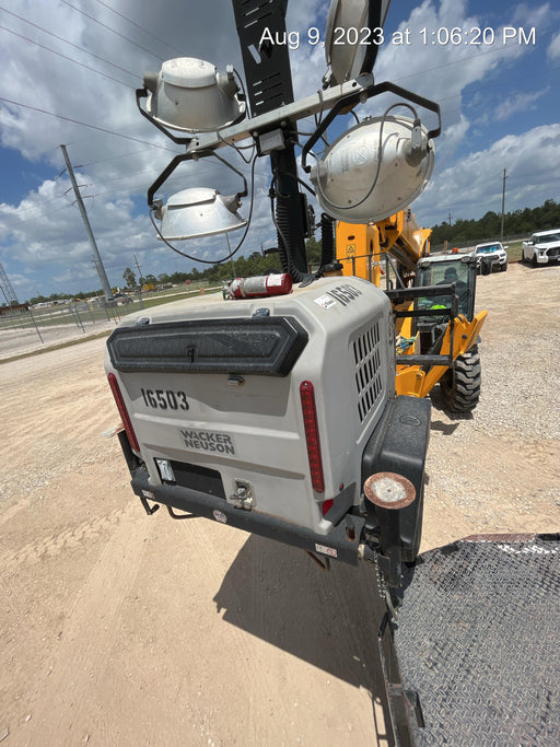 2018 Wacker Neuson LTV6L-MH Wacker Neuson LTV6L Mobile Light Tower w/Fuel Level Sensor Installed