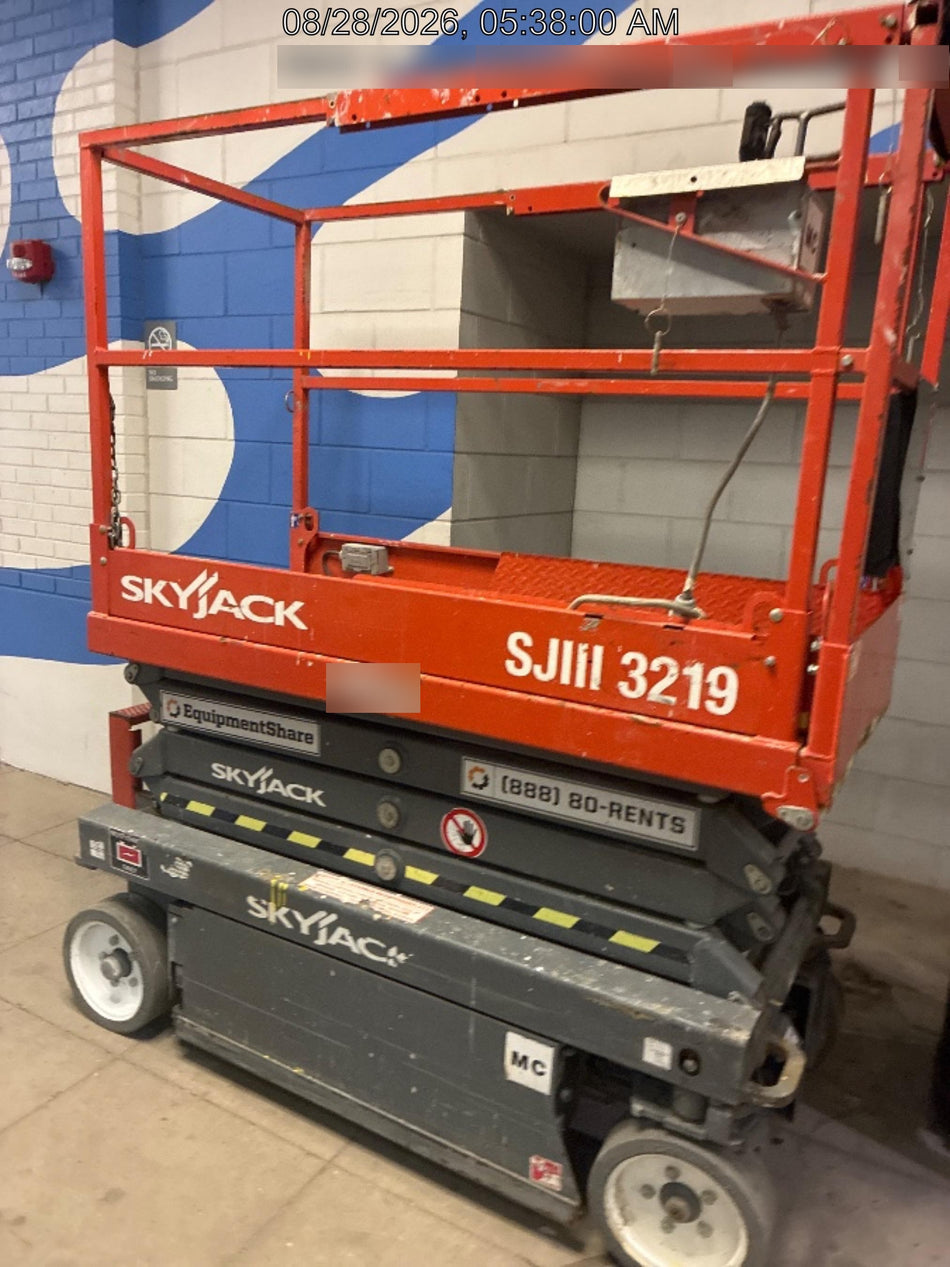 2017 Skyjack SJIII-3219 Standard Rental Specs
