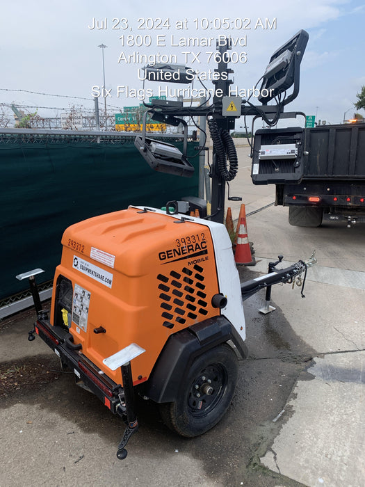 2024 Generac MLT2 Diesel, Flex Switch 120V Input, Powerzone Controller, 
(4) 320W LED Lights, 4kW Generator, 39.9 Gal Fuel Tank, 2" Ball, T3