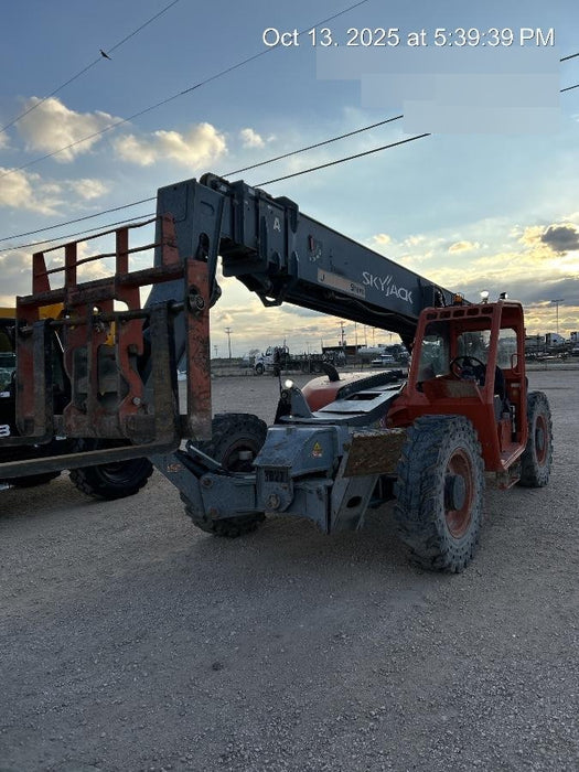 2018 Skyjack SJ1056 TH Skyjack 1056 TH Telehandler w/Open ROPS, Work Lights/Beacon, Solid Tires, 60" Carriage and Forks