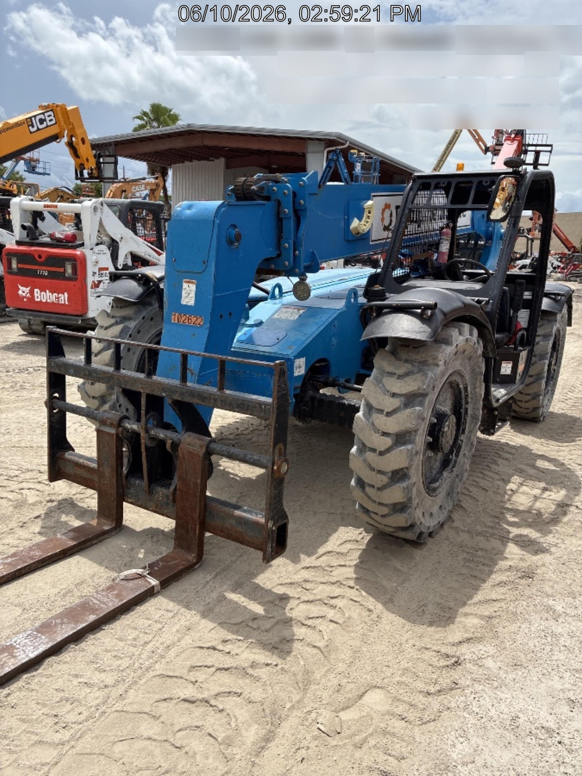2020 Genie GTH-636 Canopy, Solid Tires, Work Lights, Beacon, Aux Hydraulics, Back up Alarm