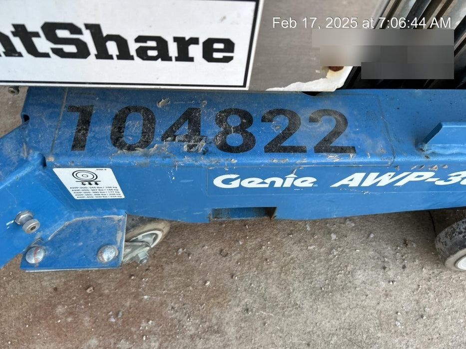 2020 GENIE AWP-30S