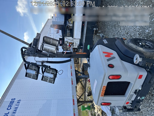 2024 Wacker Neuson LTT4 Diesel, Kohler KDW702, Deep Sea Controller, Auto Start, LED 320W, Bypass Outlet, T3