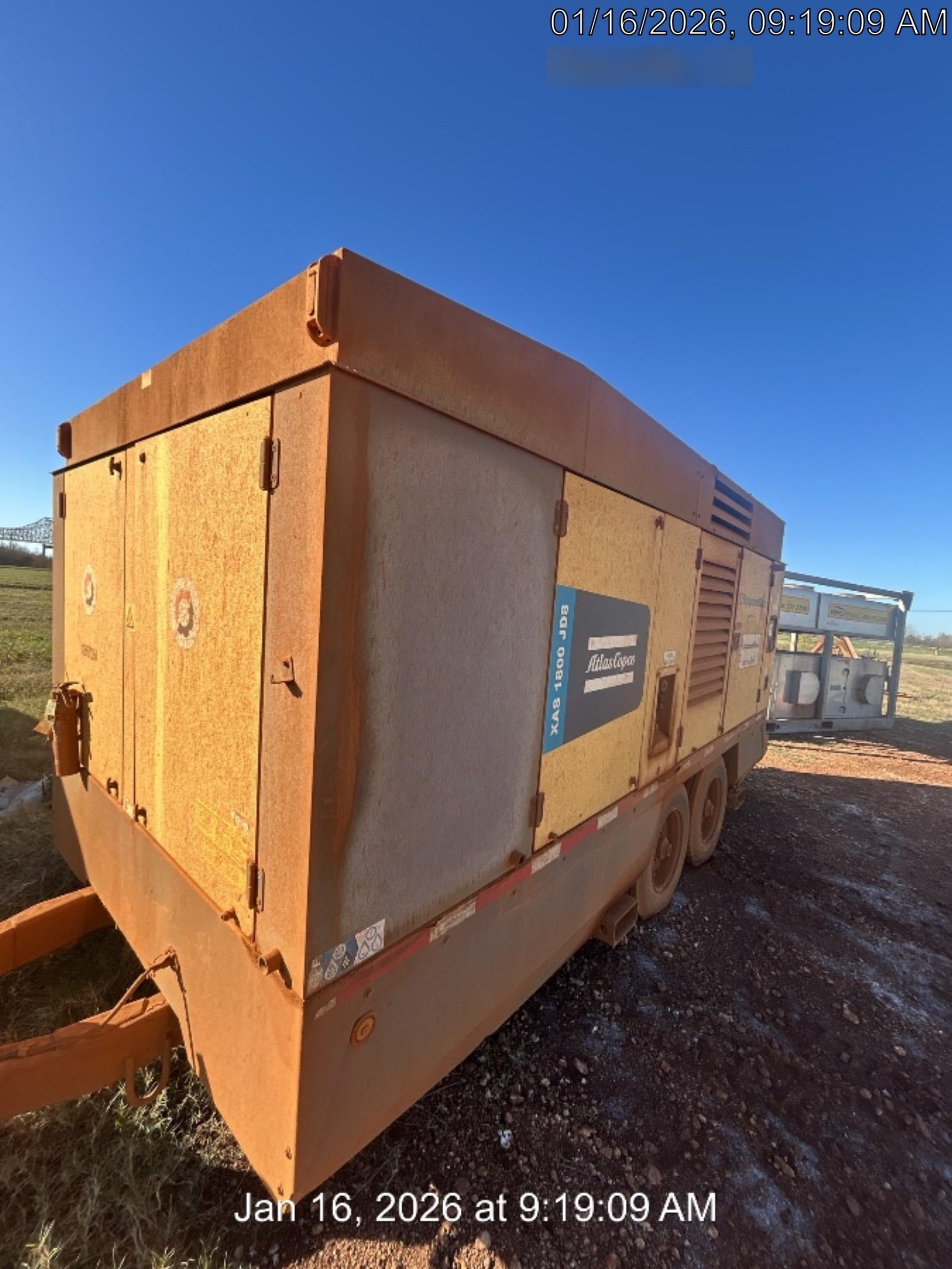 2021 ATLAS COPCO XAS 1800