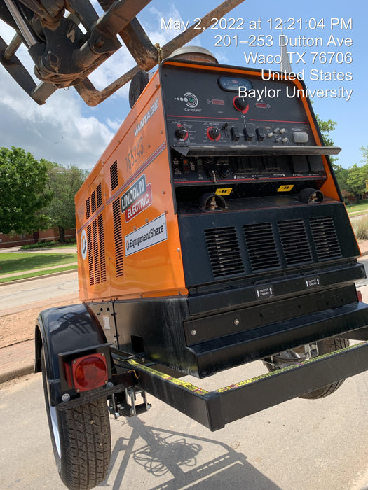 2021 Lincoln Electric Vantage 549X Ready Pak 3, ORANGE (includes trailer, cable rack, fender light kit)