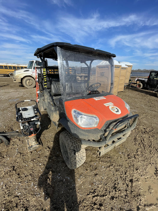 2021 Kubota RTV-X1140W-H Plastic Canopy, Windshield Acrylic Clear, LED Strobe Light, Wire Harness Kit, Back up Alarm