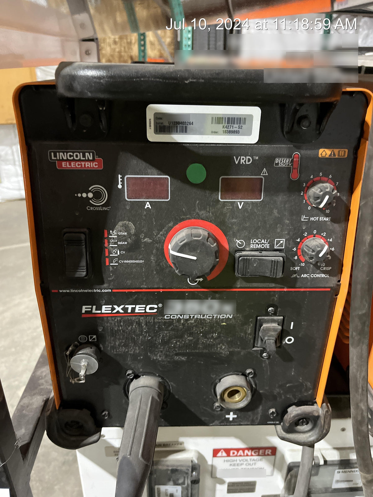 2023 LINCOLN ELECTRIC FLEXTEC 350X