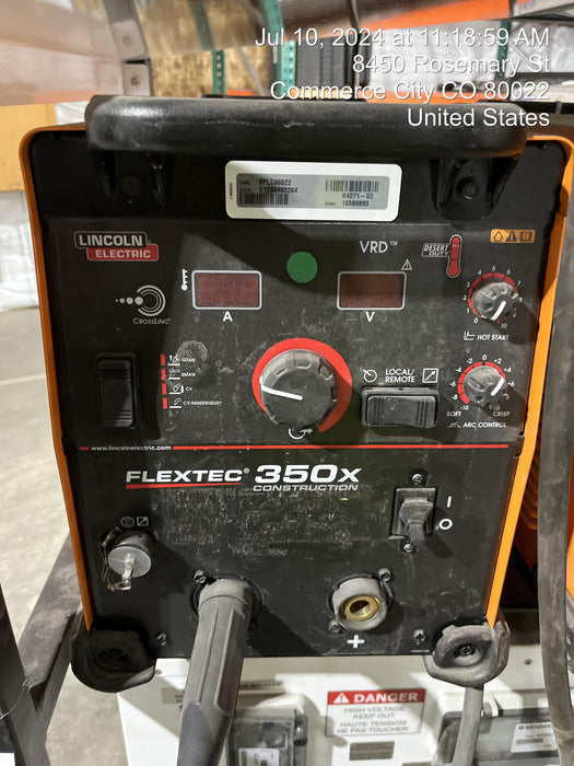 2023 LINCOLN ELECTRIC FLEXTEC 350X