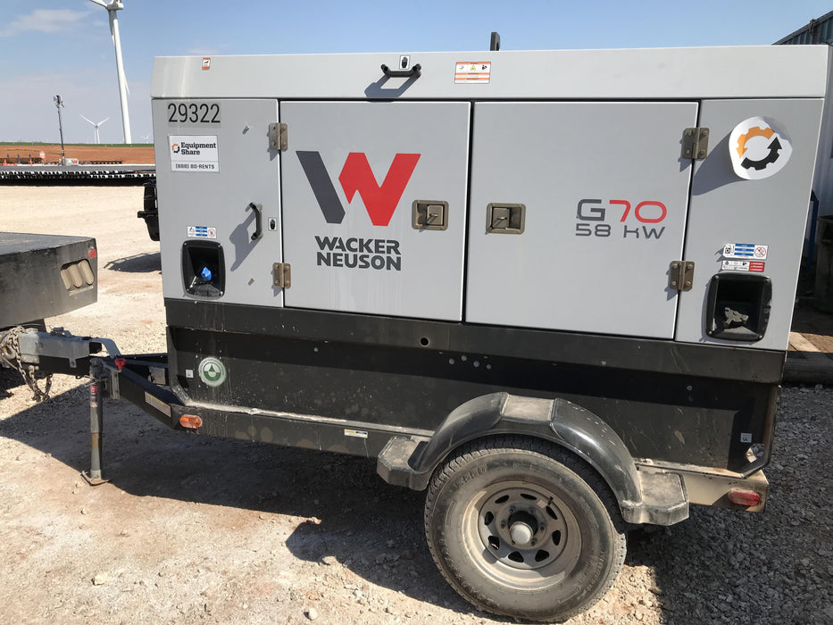 2019 WACKER NEUSON G70