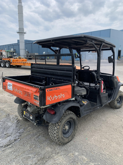 2021 Kubota RTV-X1140W-H Plastic Canopy, Windshield Acrylic Clear, LED Strobe Light, Wire Harness Kit, Back up Alarm