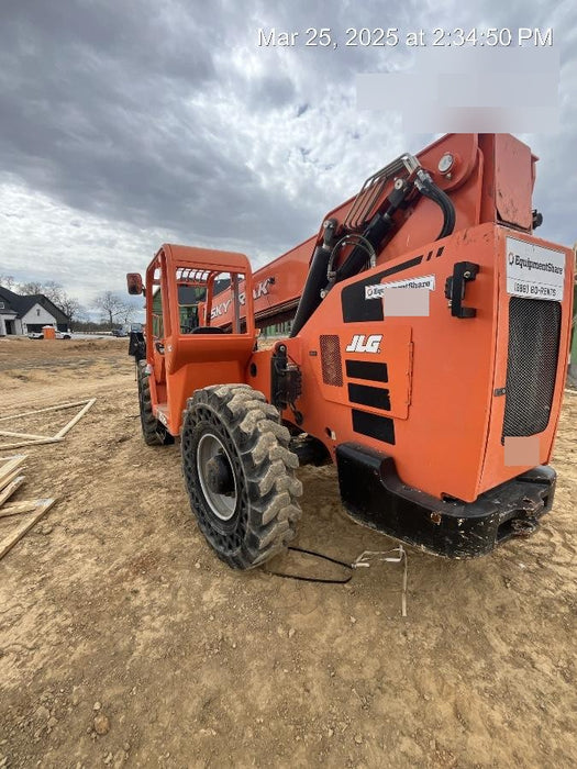 2018 Skytrak 10054 Skytrak 10054 10K Telehandler w/Open ROPS Solid Tires, LED Work Lights, Rotating Beacon, 60" Carriage/60" Forks